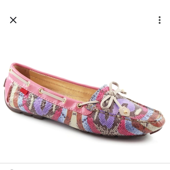 Marc Joseph New York Shoes - 🩷Marc Joseph New York Cypress Hill Multi Camelia Snake Leather Moccasin S…